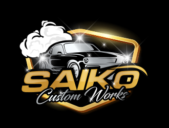 Saikō Custom Works logo design by MarkindDesign