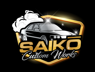 Saikō Custom Works logo design by MarkindDesign