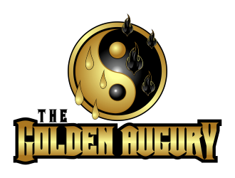 The Golden Augury logo design by Kruger