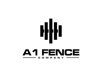 A1 Fence Company logo design by oke2angconcept