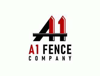 A1 Fence Company logo design by SelaArt