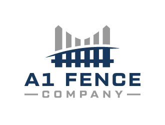 A1 Fence Company logo design by akilis13