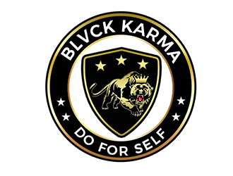 BLVCK KARMA  (Black karma)  logo design by PrimalGraphics