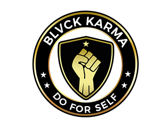 BLVCK KARMA  (Black karma)  logo design by PrimalGraphics