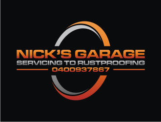 Nick’s Garage  logo design by rief