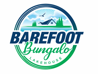 Barefoot Bungalow Lakehouse logo design by cgage20