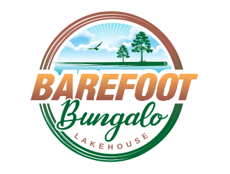 Barefoot Bungalow Lakehouse logo design by cgage20