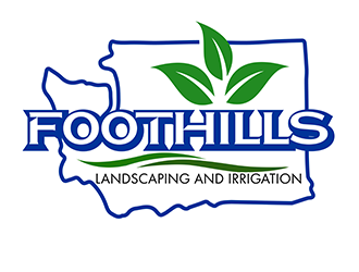 Foothills Landscaping and Irrigation logo design by 3Dlogos