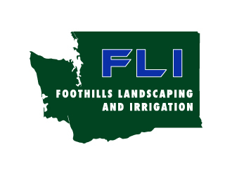 Foothills Landscaping and Irrigation logo design by pilKB