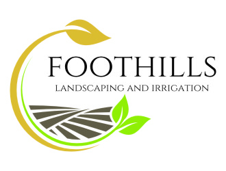 Foothills Landscaping and Irrigation logo design by jetzu