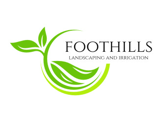 Foothills Landscaping and Irrigation logo design by jetzu