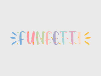 Funfetti logo design by Zeratu