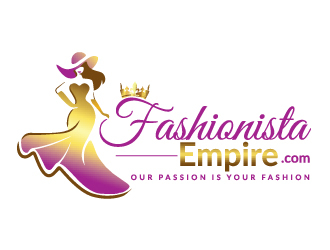 Fashionista Empire.com logo design by ruki
