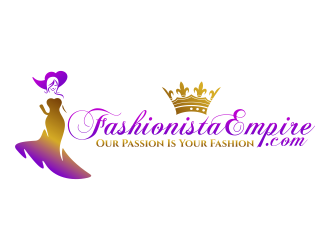 Fashionista Empire.com logo design by Panara