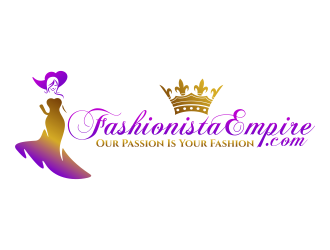 Fashionista Empire.com logo design by Panara