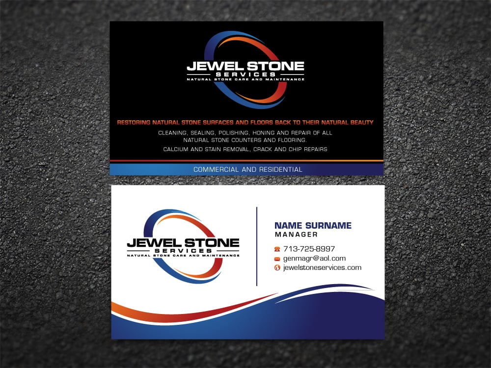 Jewel Stone Services logo design by labo