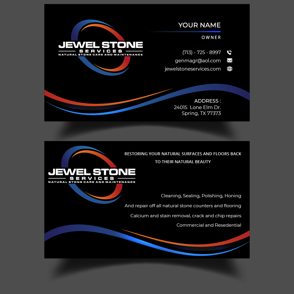 Jewel Stone Services logo design by GRB Studio