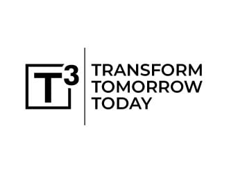 T3  logo design by sanworks