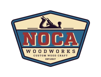 NOCA Woodworks logo design by Alfatih05