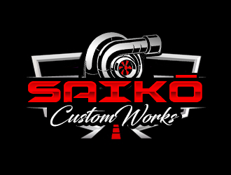 Saikō Custom Works logo design by kunejo