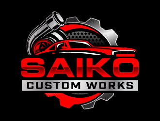 Saikō Custom Works logo design by jaize