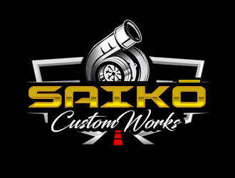 Saikō Custom Works logo design by kunejo