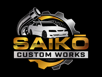 Saikō Custom Works logo design by jaize
