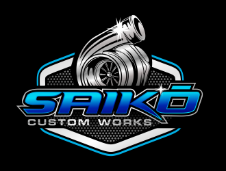Saikō Custom Works logo design by qqdesigns