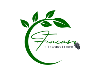 Fincas El Tesoro Lliber logo design by GassPoll
