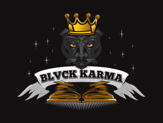 BLVCK KARMA  (Black karma)  logo design by naldart