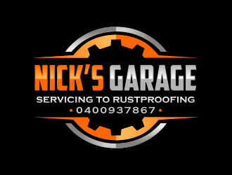 Nick’s Garage  logo design by Gopil