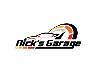 Nick’s Garage  logo design by harno