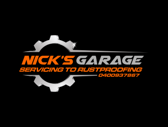 Nick’s Garage  logo design by Gopil