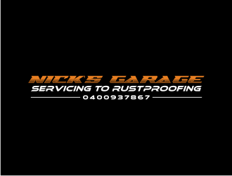 Nick’s Garage  logo design by sodimejo