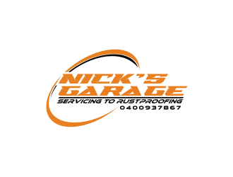 Nick’s Garage  logo design by sodimejo