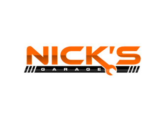 Nick’s Garage  logo design by sheilavalencia