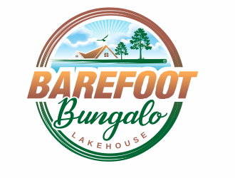Barefoot Bungalow Lakehouse logo design by cgage20