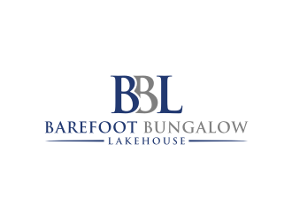 Barefoot Bungalow Lakehouse logo design by Artomoro