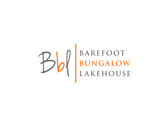 Barefoot Bungalow Lakehouse logo design by Artomoro