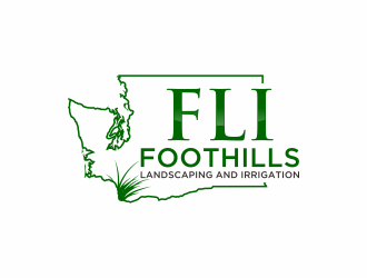 Foothills Landscaping and Irrigation logo design by Zeratu