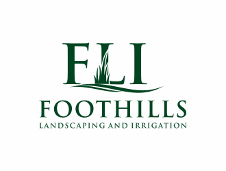 Foothills Landscaping and Irrigation logo design by christabel
