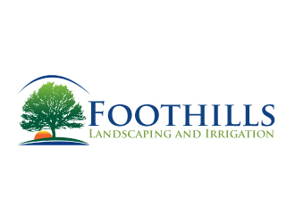 Foothills Landscaping and Irrigation logo design by AamirKhan