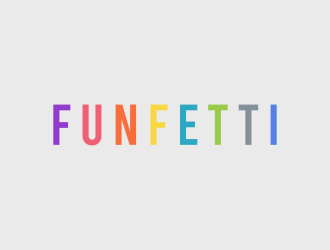 Funfetti logo design by Avro