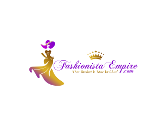 Fashionista Empire.com logo design by oke2angconcept