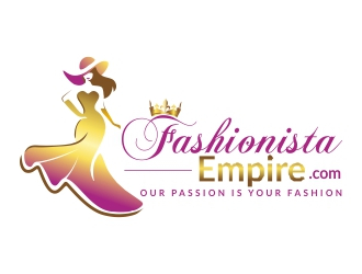 Fashionista Empire.com logo design by ruki