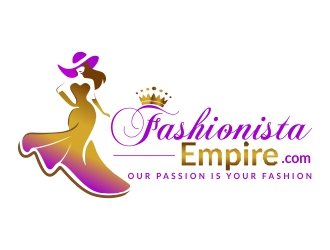 Fashionista Empire.com logo design by ruki