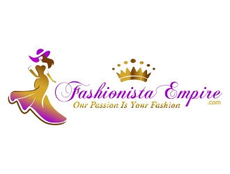 Fashionista Empire.com logo design by ruki
