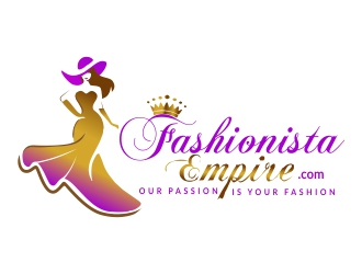 Fashionista Empire.com logo design by ruki