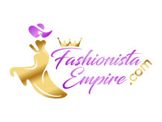 Fashionista Empire.com logo design by Gwerth