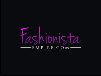 Fashionista Empire.com logo design by Artomoro